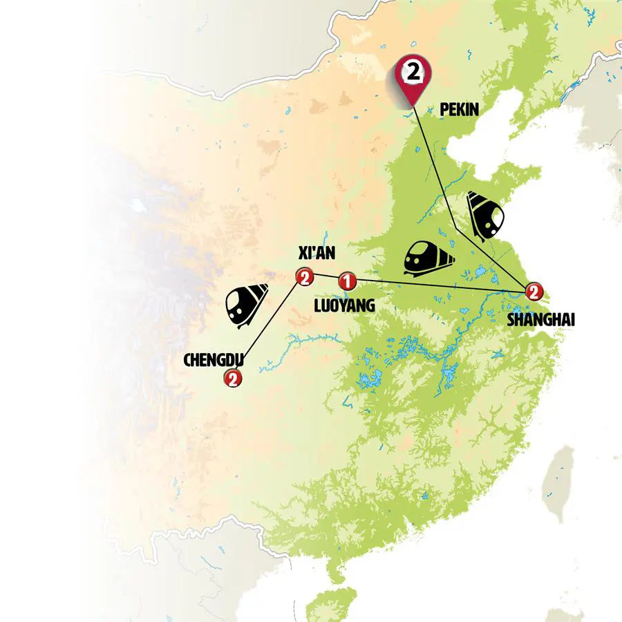 Mapa del viaje