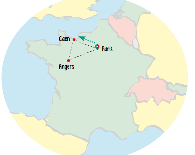Tour de 3 dias por NORMANDÍA, MONTE SAINT MICHEL Y CASTILLOS DEL LOIRA con salida desde Paris los Jueves